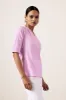 Alice V-Neck Top - Lilac sold by Salt Attire