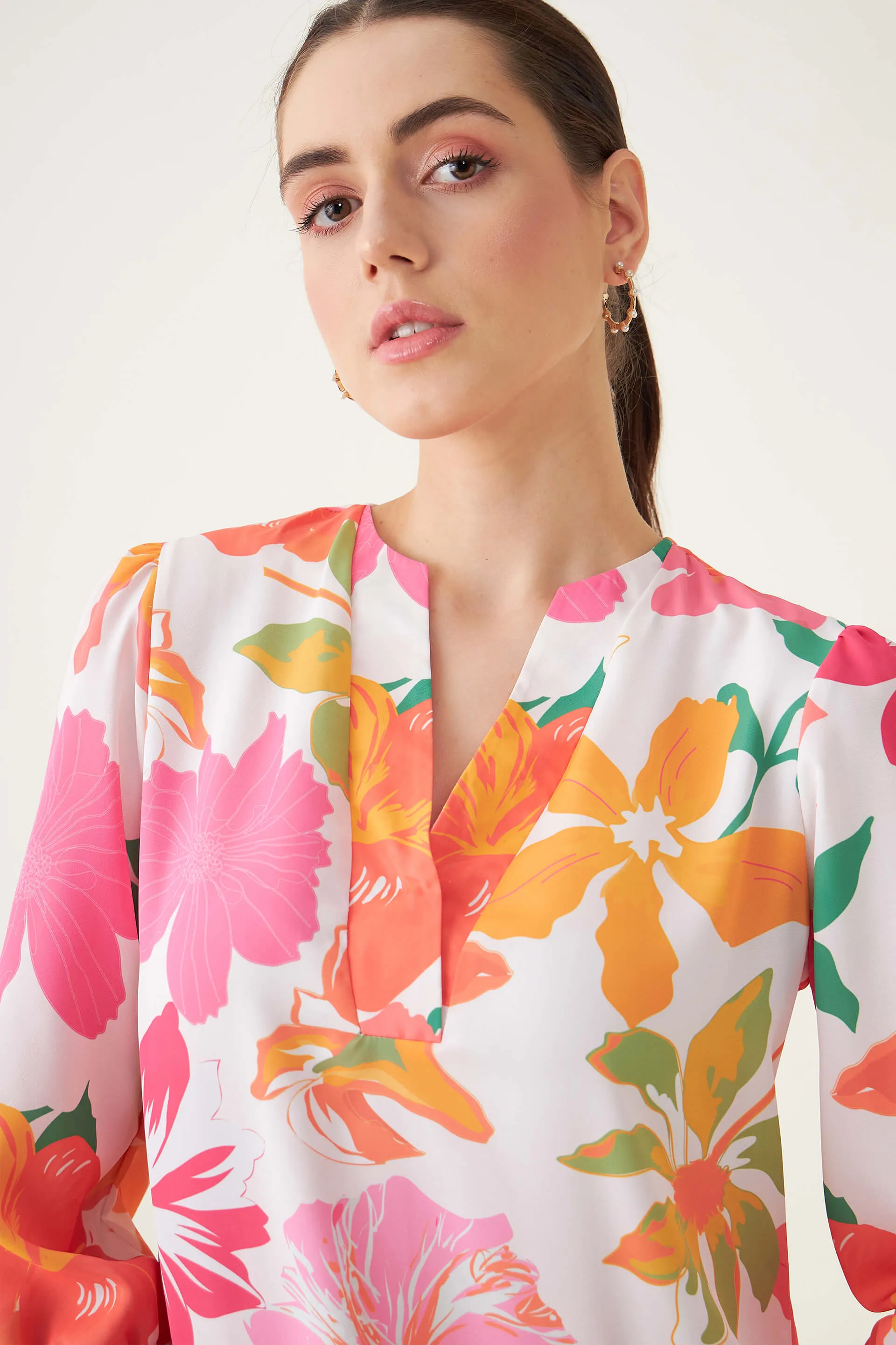 Mesmeric Co-ord Set Floral Co-Ord Set - Multicolor sold by Salt Attire product image thumbnail 4