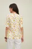 Marseille Floral V-Neck Top - Multicolor sold by Salt Attire