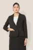 Gritty Single Breasted Blazer - Black sold by Salt Attire