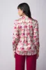 Clarissa Floral Concealed Placket Shirt - Multicolor sold by Salt Attire
