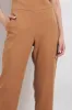 Lupin Formal Side Zip Pant - Beige sold by Salt Attire