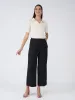 Woody Collared Rib Knit Top - Pearl White sold by Salt Attire