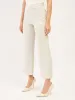 Liberal-Off White Stripes Striped Formal Side Zip Pant - Off White & White sold by Salt Attire