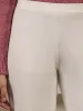 Airy Pull On Straight Jeggings - White sold by Salt Attire