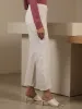 Airy Pull On Straight Jeggings - White sold by Salt Attire