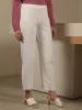 Airy Pull On Straight Jeggings - White sold by Salt Attire