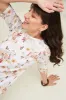 Antalya Floral Shift Dress - Floral White sold by Salt Attire