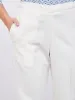 Cleo Formal Side Zip Pant-White sold by Salt Attire