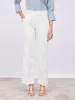 Cleo Formal Side Zip Pant-White sold by Salt Attire