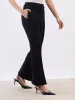 Limitless Bootcut Ponte Pants-Black sold by Salt Attire