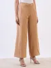 Suave Wide Leg Pants-Tan sold by Salt Attire