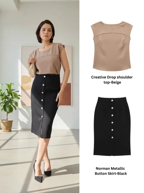 Buttoned Precision Look sold by Salt Attire