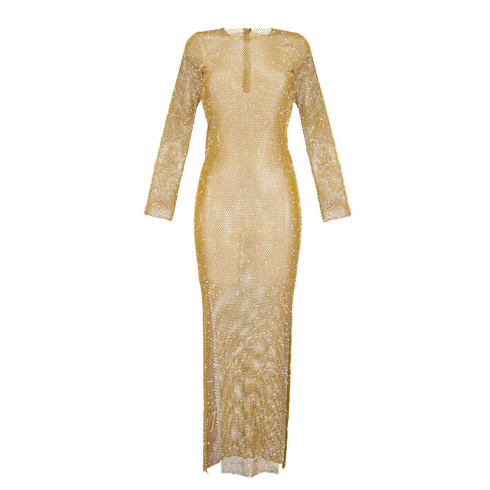 Diamonds Maxi Dress sold by Santa Brand