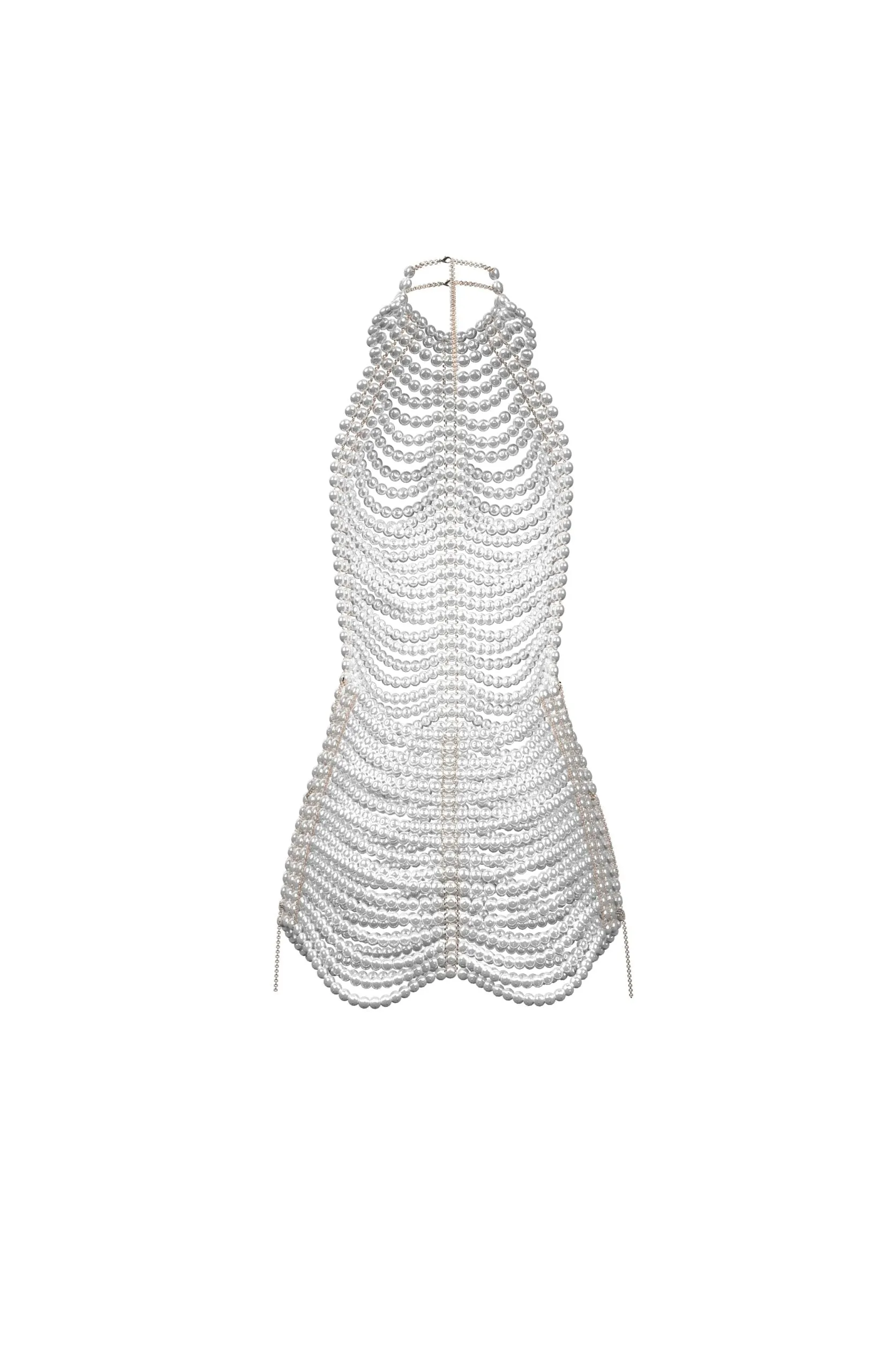 White Pearl Dress sold by Santa Brand product image thumbnail 3