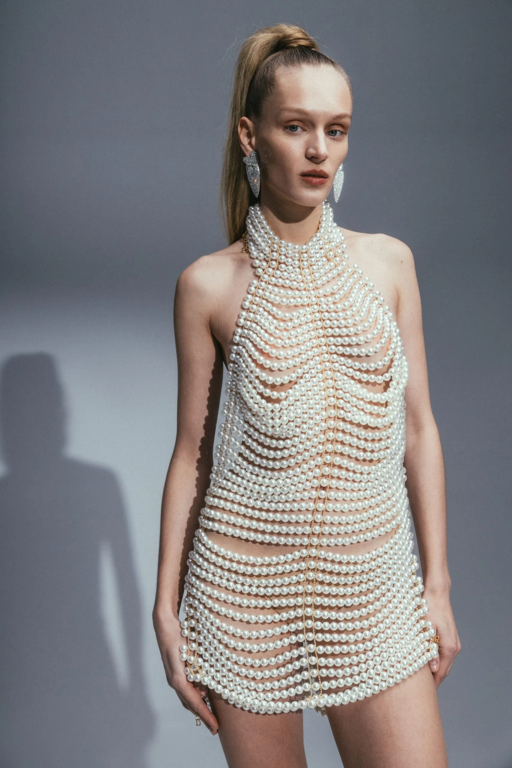 White Pearl Dress sold by Santa Brand product image thumbnail 4