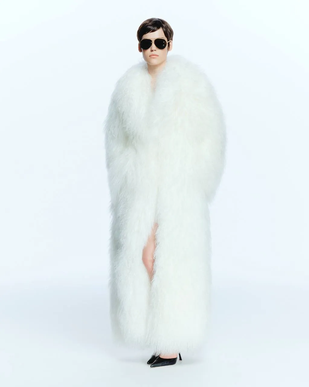 Long Fur Coat sold by Santa Brand product image thumbnail 3