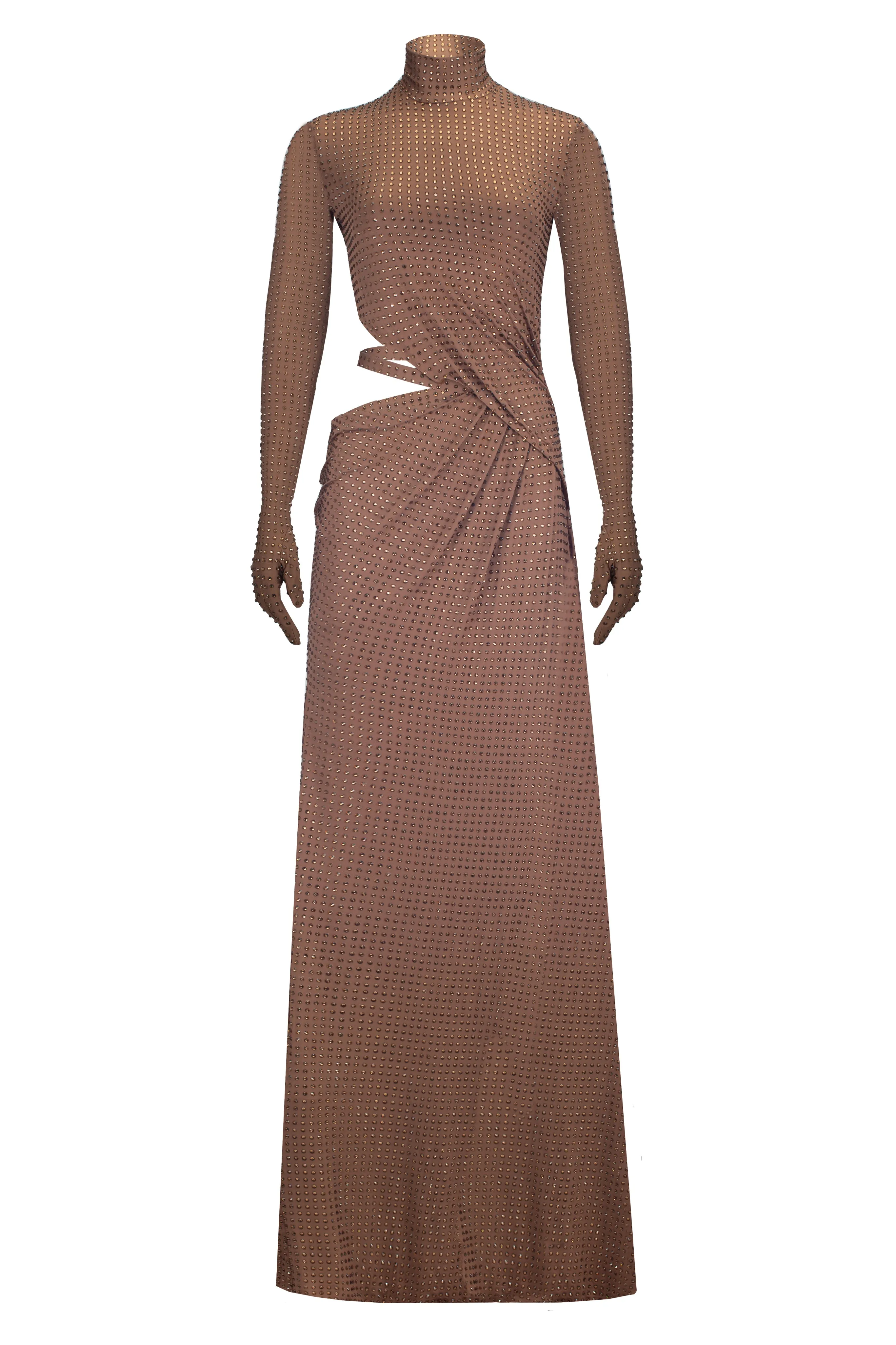 Maxi Dress with Open Side sold by Santa Brand