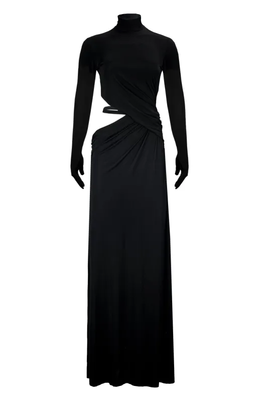 Maxi Dress with Open Side sold by Santa Brand