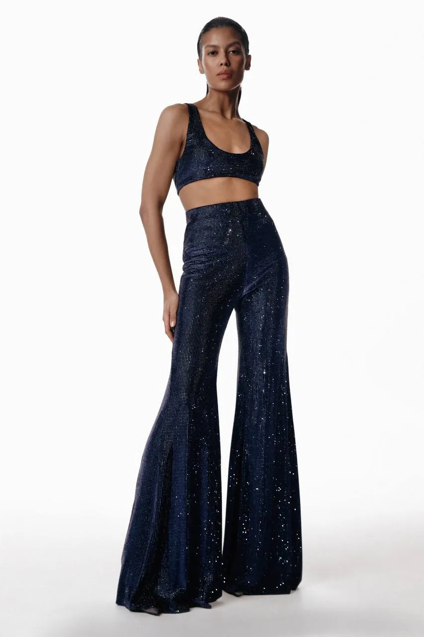 Velvet Flared Pants sold by Santa Brand product image thumbnail 3