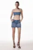 Denim Mini Skirt sold by Santa Brand