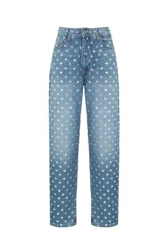 Jeans with Crystals sold by Santa Brand