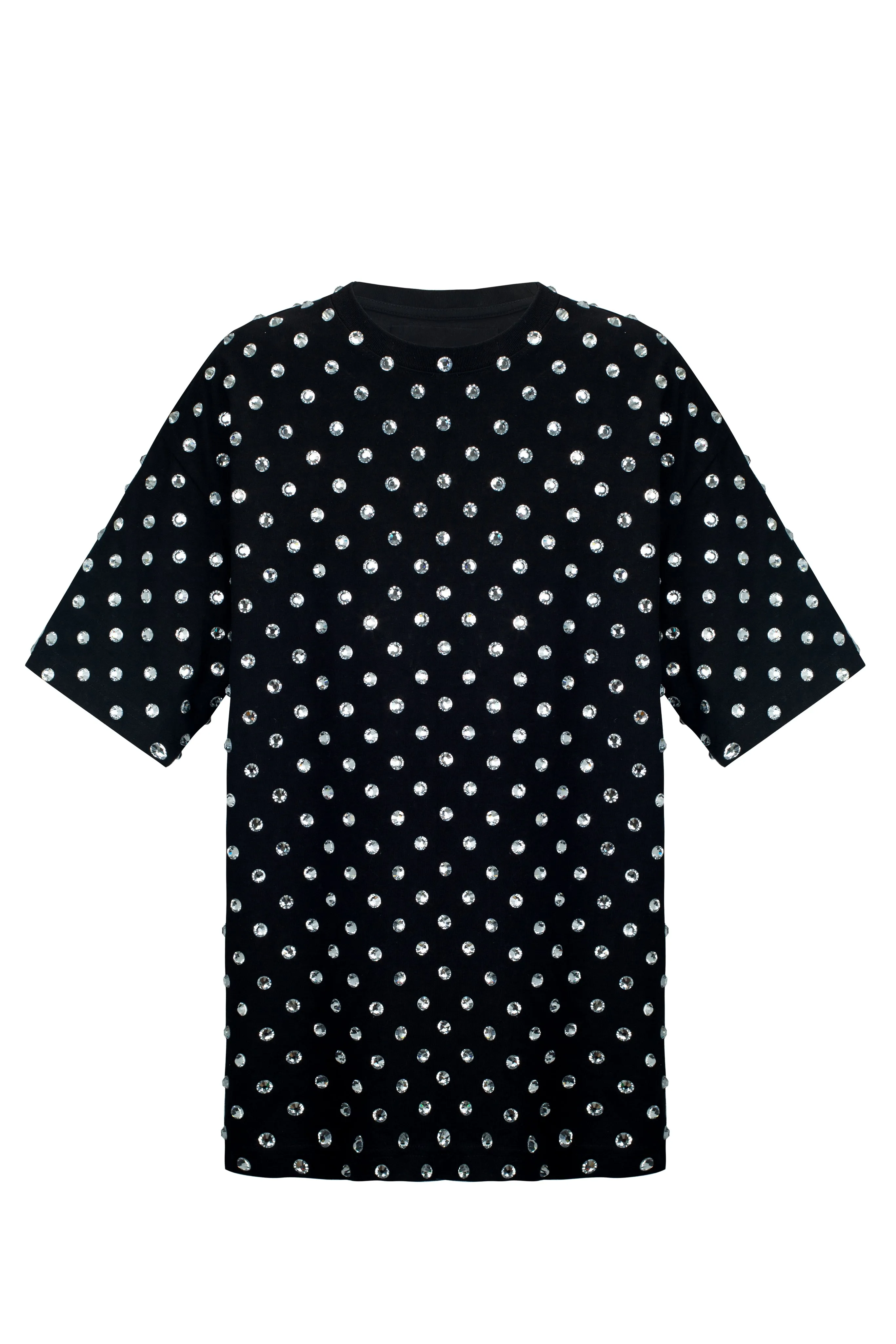 Oversized T-shirt with Crystals sold by Santa Brand