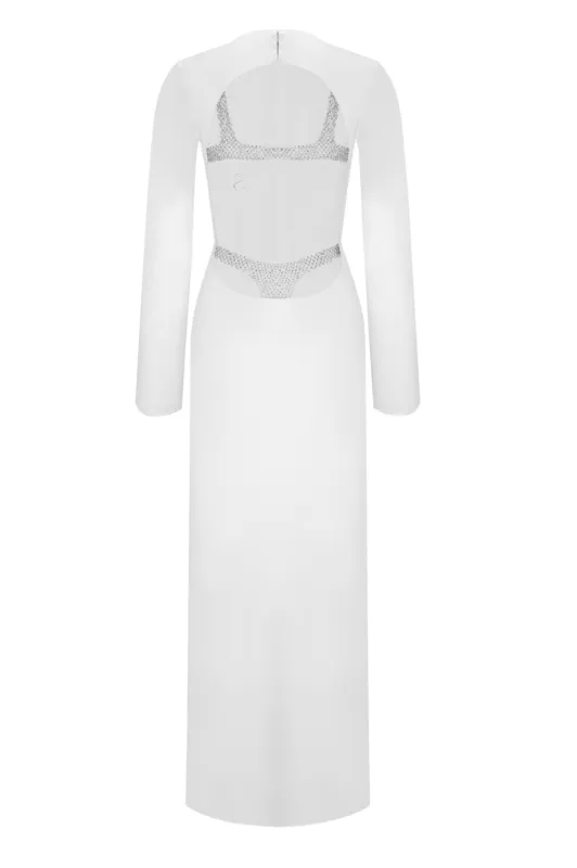 Maxi Dress w/Slit sold by Santa Brand