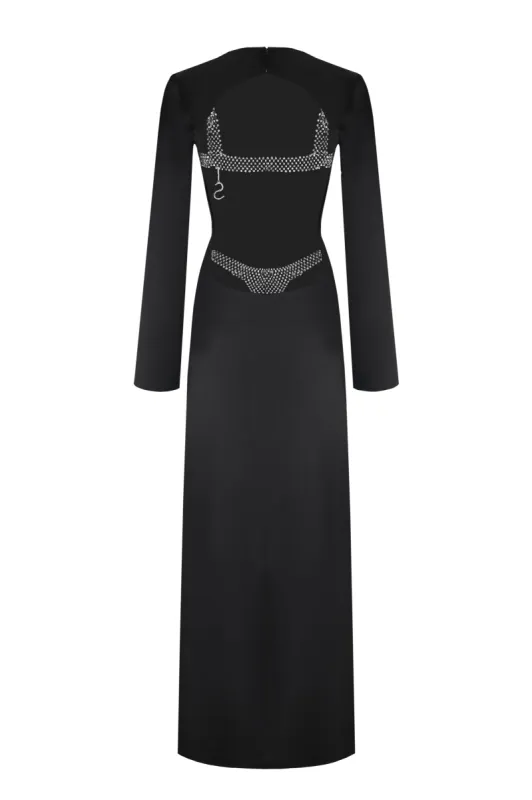 Maxi Dress w/Slit sold by Santa Brand