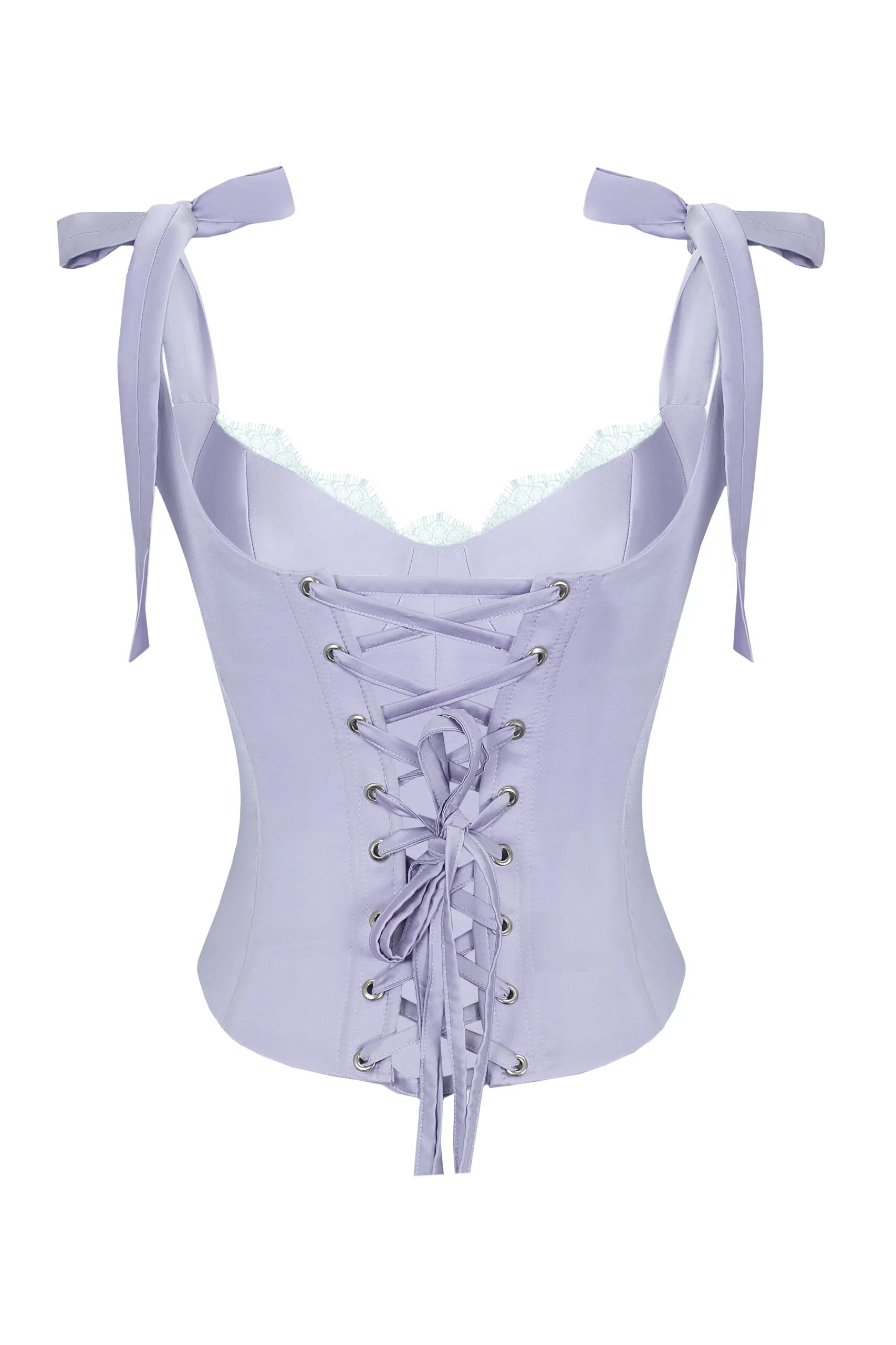 Corset w/Ties Lilac sold by Santa Brand product image thumbnail 2