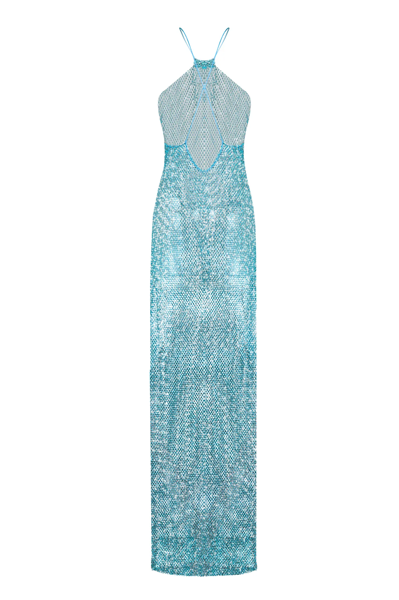 Maxi Dress with Open Back Sky Blue sold by Santa Brand product image thumbnail 2