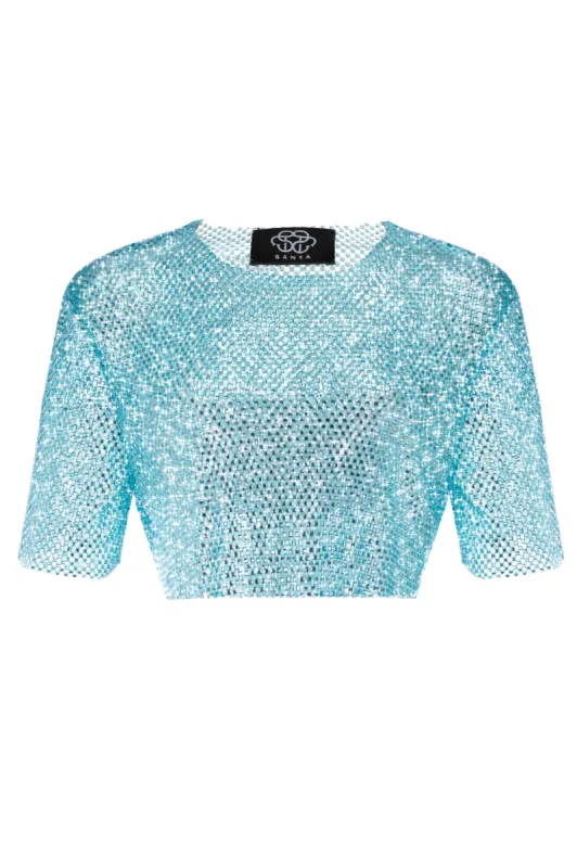 T-Shirt Sky Blue sold by Santa Brand