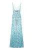 Maxi Sundress With Slit sold by Santa Brand