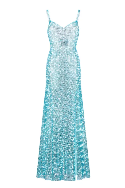 Maxi Sundress With Slit sold by Santa Brand