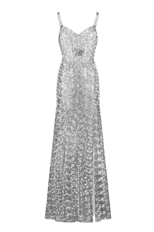 Maxi Sundress With Slit sold by Santa Brand