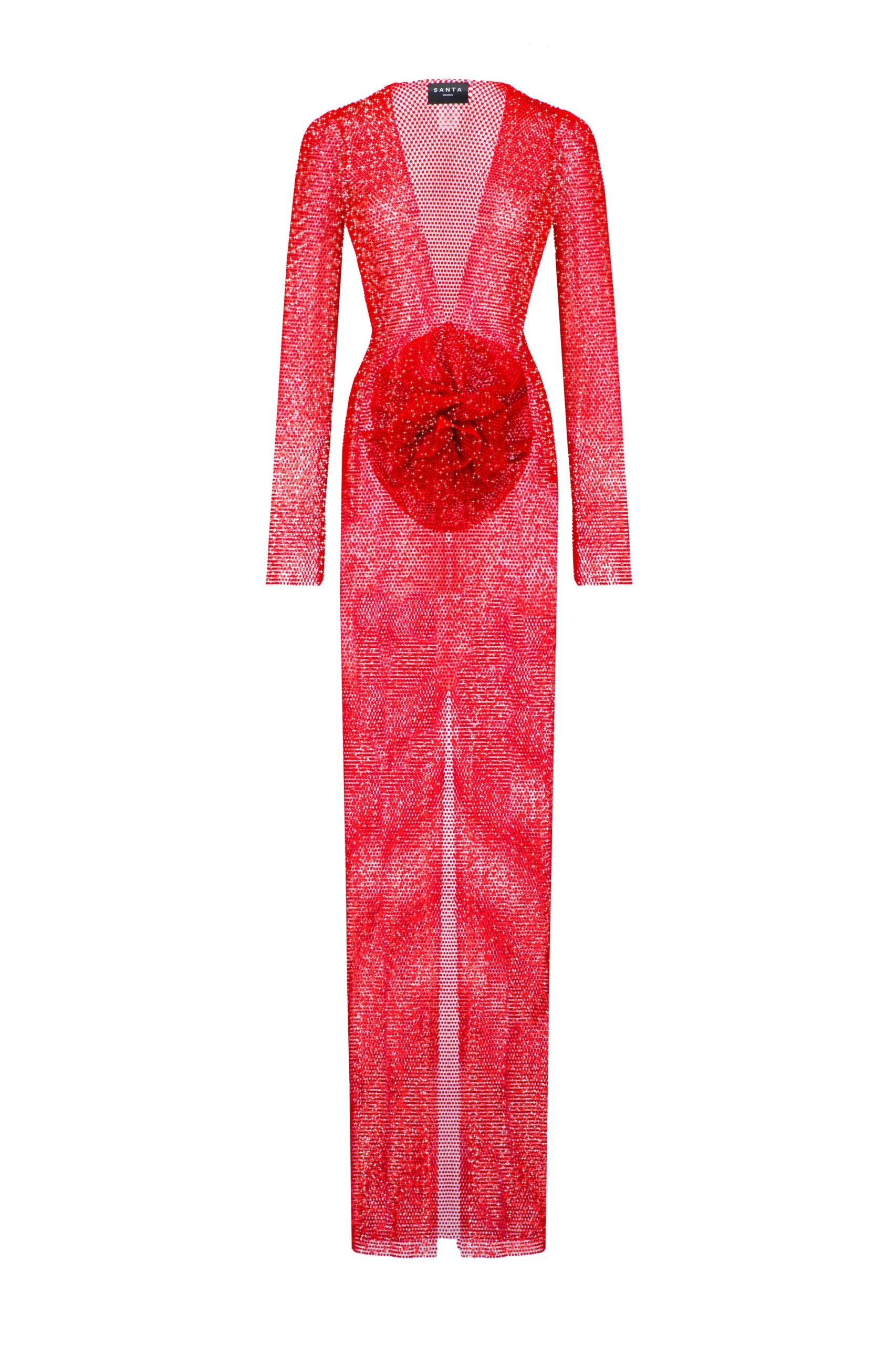 Sparkle Maxi Dress with Flower sold by Santa Brand