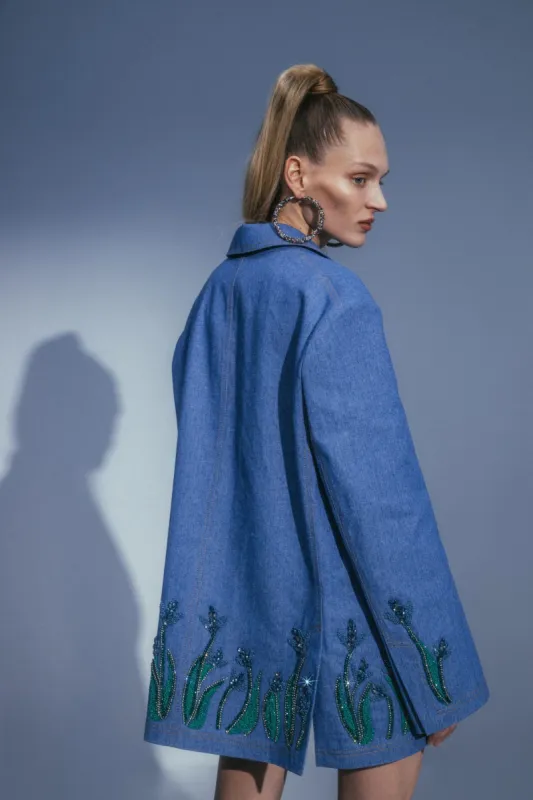 Appliqué Jacket Jeans sold by Santa Brand