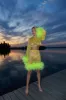 Yellow Feathers Skirt sold by Santa Brand