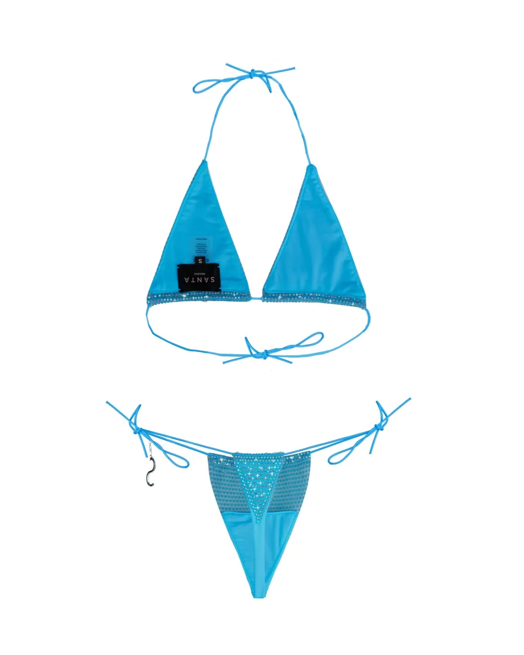 Blue Triangle Orchid Bikini sold by Santa Brand product image thumbnail 2