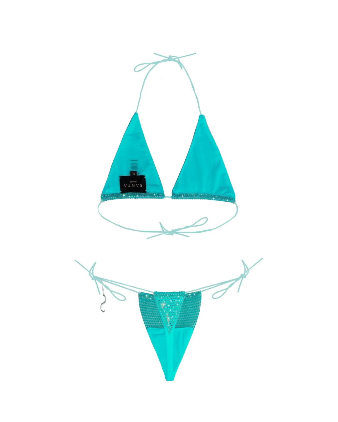 Mint Triangle Orchid Bikini sold by Santa Brand product image thumbnail 4