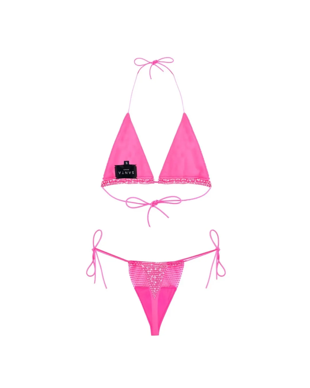 Barbie Pink Triangle Orchid Bikini sold by Santa Brand product image thumbnail 2