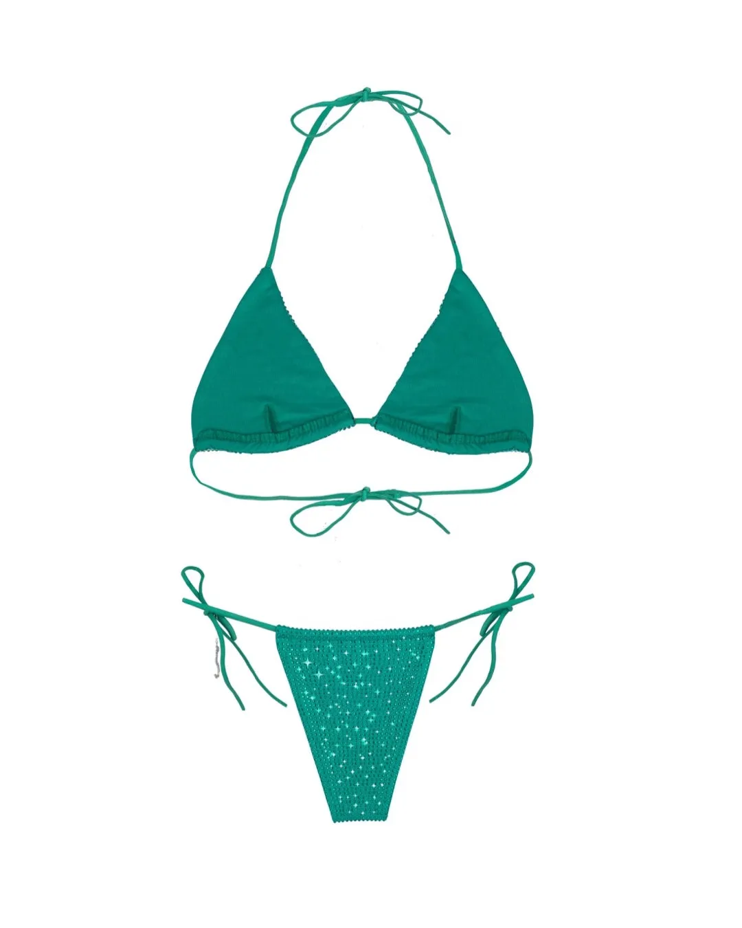 Emerald Triangle Dahlia Bikini sold by Santa Brand product image thumbnail 2