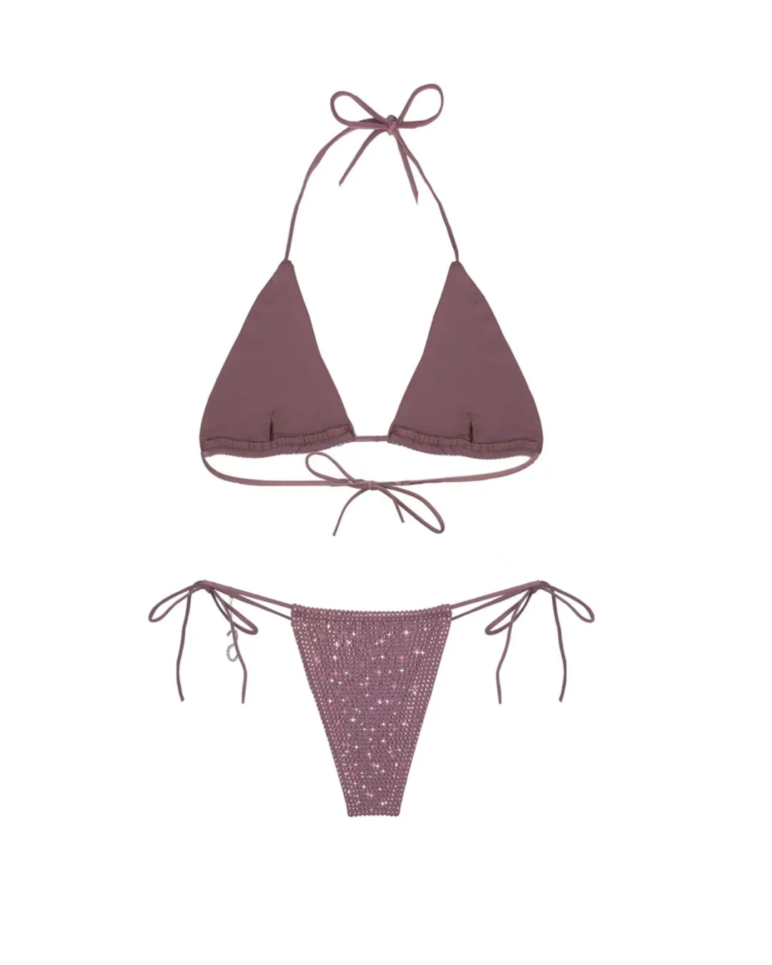 Amethyst Triangle Dahlia Bikini sold by Santa Brand product image thumbnail 4