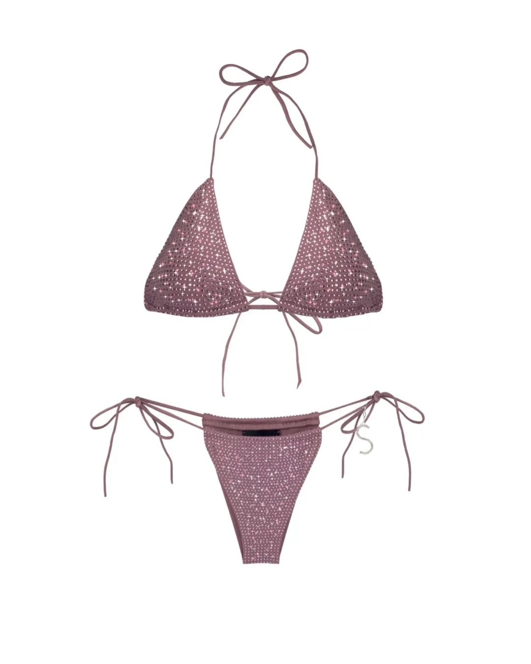 Amethyst Triangle Dahlia Bikini sold by Santa Brand product image thumbnail 3