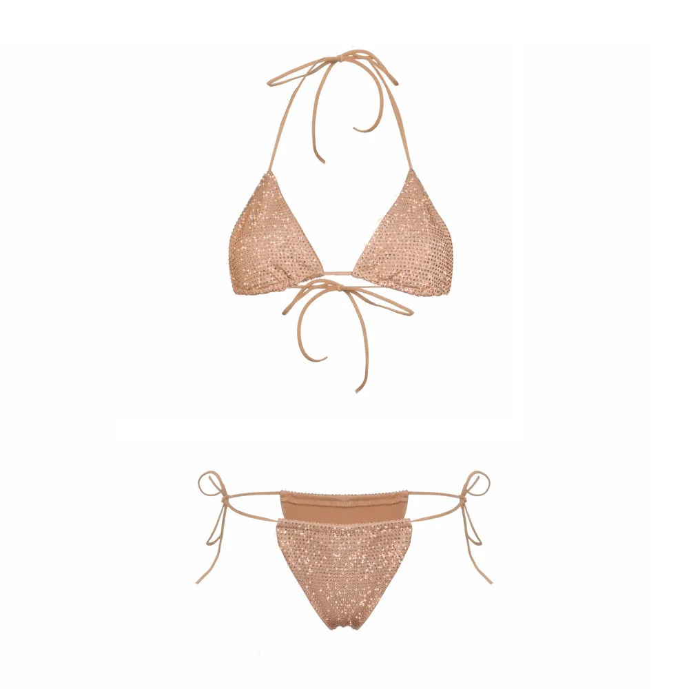 Nude Triangle Dahlia Bikini sold by Santa Brand product image thumbnail 4