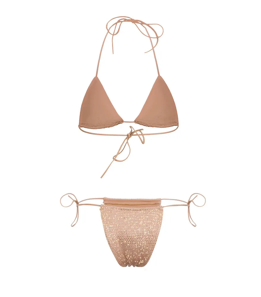 Nude Triangle Dahlia Bikini sold by Santa Brand product image thumbnail 5