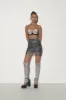 Diamond Mini Skirt sold by Santa Brand