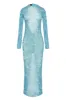 Sparkle Maxi Dress with Bow sold by Santa Brand