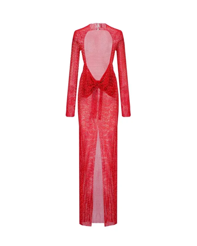 Sparkle Maxi Dress with Bow sold by Santa Brand