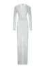 Sparkle Maxi Dress with Flower sold by Santa Brand